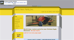 Desktop Screenshot of davisaeroparts.com